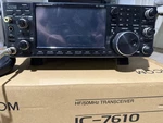 Icom IC-7610 HF/50MHZ Ham Radio Transceiver 100W Lcd Screen Black. Fixed Price $2600.00.