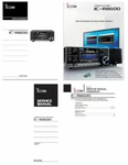 Icom IC-R8600 Instruction + Service Manual Addendum Color Brochure. Fixed Price $39.95.