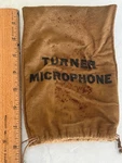 Rare 1940'S Turner Microphone Dust Cover. Fixed Price $39.50.