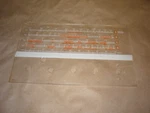 Vintage Heathkit GR-91 Shortwave Receiver One Original Faceplate Display. Fixed Price $37.50.