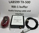 LAB599 TX-500 W/ RBI-1A Buffered Amplifier Keying Interface Cable. Fixed Price $95.95.