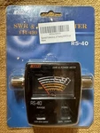 Nissei RS-40 Swr & Power Meter 140-150MHZ 430-450MHZ 0-200W For Radio. Original!. Fixed Price $65.00.