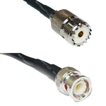 RFC240 SO239 Uhf Female To Bnc Coax Cable Usa-ship Lot. Fixed Price $58.64.