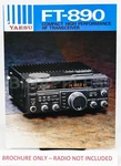 Brochure For Yaesu FT-890 Compact Hf Ham Amateur Radio Transceiver. Fixed Price $24.95.