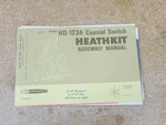 Heathkit HD-1234 Ham Radio Coaxial Switch User Manual (original). Fixed Price $20.00.