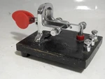 Unusual, One Of Kind, Perhaps Prototype, Vibroplex Single Lever Keyer. Fixed Price $99.99.