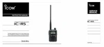 Icom IC-R5 119 Page Instruction Manual + Service 32LB Paper. Fixed Price $24.95.