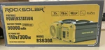 Rocksolar Utility 110V/300W Portable Power Station RS630A. Fixed Price $334.99.