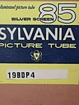 Gte Sylvania 19BDP4 Crt Black & White Silverscreen 85 Tv Picture Tube Nos Nib. Fixed Price $99.99.