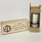 (1) Tested 1942 U.s. Navy Sylvania Chs Tube With Box Loctal. Fixed Price $14.95.
