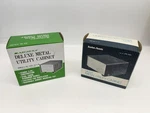 Brand New Radio Shack Archer Deluxe Metal Utility Cabinet Model 270-253A. Fixed Price $13.50.