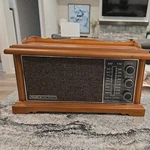 Vtg Philco Ford Model R436- Ma Am Fm Radio Wood Cabinet. Fixed Price $39.99.