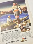 1944 Hallicrafters Radio Receiver SCR-299 Ham Shortwave Vintage Print Psm. Fixed Price $15.54.