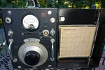 Army Signal Corps. BC-906-D Frequency Meter/ WW2 Philco With Wood Transport Case. Fixed Price $125.00.