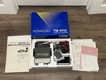 Kenwood TM-411A Fm Transceiver In Box W/mic. Fixed Price $299.95.