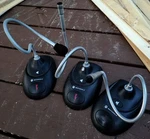 Lot Of 3 - Motorola Gooseneck Microphones B1914A No Cable. Fixed Price $69.99.