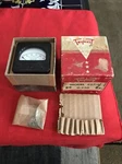 Nos Triplet 0-250 Dc Volts Milliamperes Meter. Model 227-T. Fixed Price $55.00.