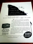 Vintage Magazine 1942 Scott Marine Model Radio Low-radiation Receiver. Fixed Price $15.99.