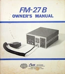 Vintage Clegg International Transceivers FM-27 B Owner Manual. Fixed Price $20.10.
