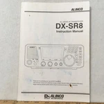 Alinco DX-SR8 Transceiver Instruction Manual 96 Pages Operating Guide. Fixed Price $12.66.
