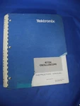Tektronix R7704 Oscilloscope Instruction Manual (free Ship!). Fixed Price $39.99.