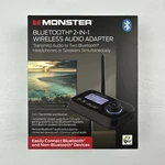 Monster Bluetooth 2-IN-1 Wireless Audio Adapter. Fixed Price $14.99.