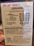 Nifty! Quick-reference Yaesu FT-2600M New!!. Fixed Price $6.95.