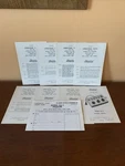 Hickok Tube Tester Operating Data For CA-5 Adapter Lot Of 8 Models 750, 752,. Fixed Price $39.99.