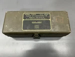 Vintage U.s. Army Signal Corps Case CY-1451 GRC-19 Spare Parts Vgc Usa. Fixed Price $50.00.