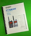 Owners Manual For Yaesu FT-1DR Transceiver 156 Pages W/clear Covers. Fixed Price $26.38.