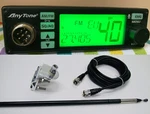 Anytone AT-500M Mini Radio With Sirio 3000 Watt 5FT Cb Antenna Mirror Mount Kit. Fixed Price $99.00.