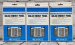 Vintage Gc Calectro Solar Energy Panels Nos Lot Of 3 Hong Kong J4-772 6V. Fixed Price $99.00.
