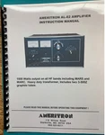 Ameritron AL-82 Operating & Instruction Manual High Quality, Plastic Covers. Fixed Price $18.00.