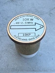 Bird 43 Wattmeter Element 10000 .45-2.5 Mhz Watts 10KW Slug Ham. Fixed Price $250.00.