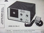 Vocaline ED-27-6, ED-27-12, ED-27M-6, ED-27M-12 Citizens Band Cb Radio Photofact. Fixed Price $7.50.