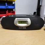 Philips Magnavox AJ3925 Cd Clock Radio Am Fm Dual Alarm Vintage 1998 Black. Fixed Price $29.95.