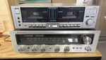 Kenwood KR5030 Stereo Reciever Vintage Works Great! Includes Lxi Dual Cassette. Fixed Price $250.00.