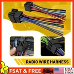TR-1340 16 Pin Radio Wire Harness Adapter For Peterbilt Iso Freightliner Semi. Fixed Price $12.63.