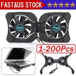 Dual Usb Cooling Pad Foldable Slim Fans Cooler Stand For Laptop Notebook Lot. Fixed Price $720.02.