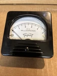 Triplett Model 327-T Dc Milliamperes Panel Meter 0-5MA 3IN X #h. Fixed Price $32.00.