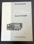 Kenwood TS-700SP 2M All Mode Transceiver Operating Manual Original. Fixed Price $20.00.