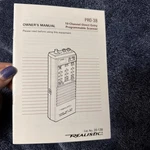Realistic PRO-37 Owner's Manual Radio Shack Scanner 10-CHANNEL 27 Pages. Fixed Price $9.97.