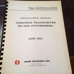 Sunair Hf Transceiver ASB-850 Install Manual. Fixed Price $79.21.