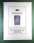 Mfj 266C Antenna Analyzer Instruction Manual: W/clear Protective Covers!. Fixed Price $23.00.