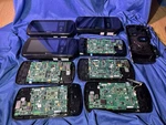 Kronos In Touch Dx Time Clock Lot Scanners For Parts. Fixed Price $600.00.