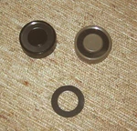 Pair, Bright Aluminum Inlay National NC-183, NC-300 HRO-7 Etc Tuning Knobs. Fixed Price $12.00.