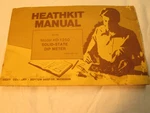 Heathkit HD-1250 Solid State Dip Meter Assembly Manual 595-1651-03. Fixed Price $14.95.