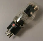 Rca 2A3 Black Plate Vacuum Tube (code 52) Tested Strong. Fixed Price $135.00.