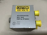 Ems, Rfi Corp. Radio Fraquancy Interference Filter RF13349-4 5915-01-395-8649. Fixed Price $699.96.