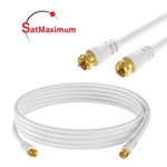 RG6 Dual Shield Coax Cable White Tv Antenna Satellite 3FT-100FT Multi-pack Lot. Fixed Price $456.49.